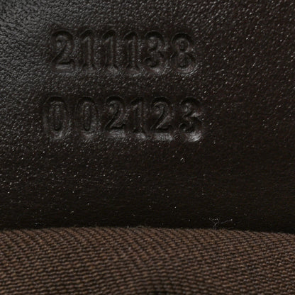 Gucci GG Supreme Monogram Small Joy Tote Dark Brown 7 of 10