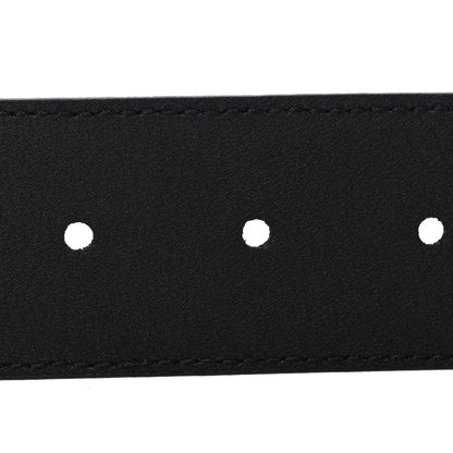Gucci Textured Dollar Calfskin 40mm Belt 85 34 Black 4 of 5