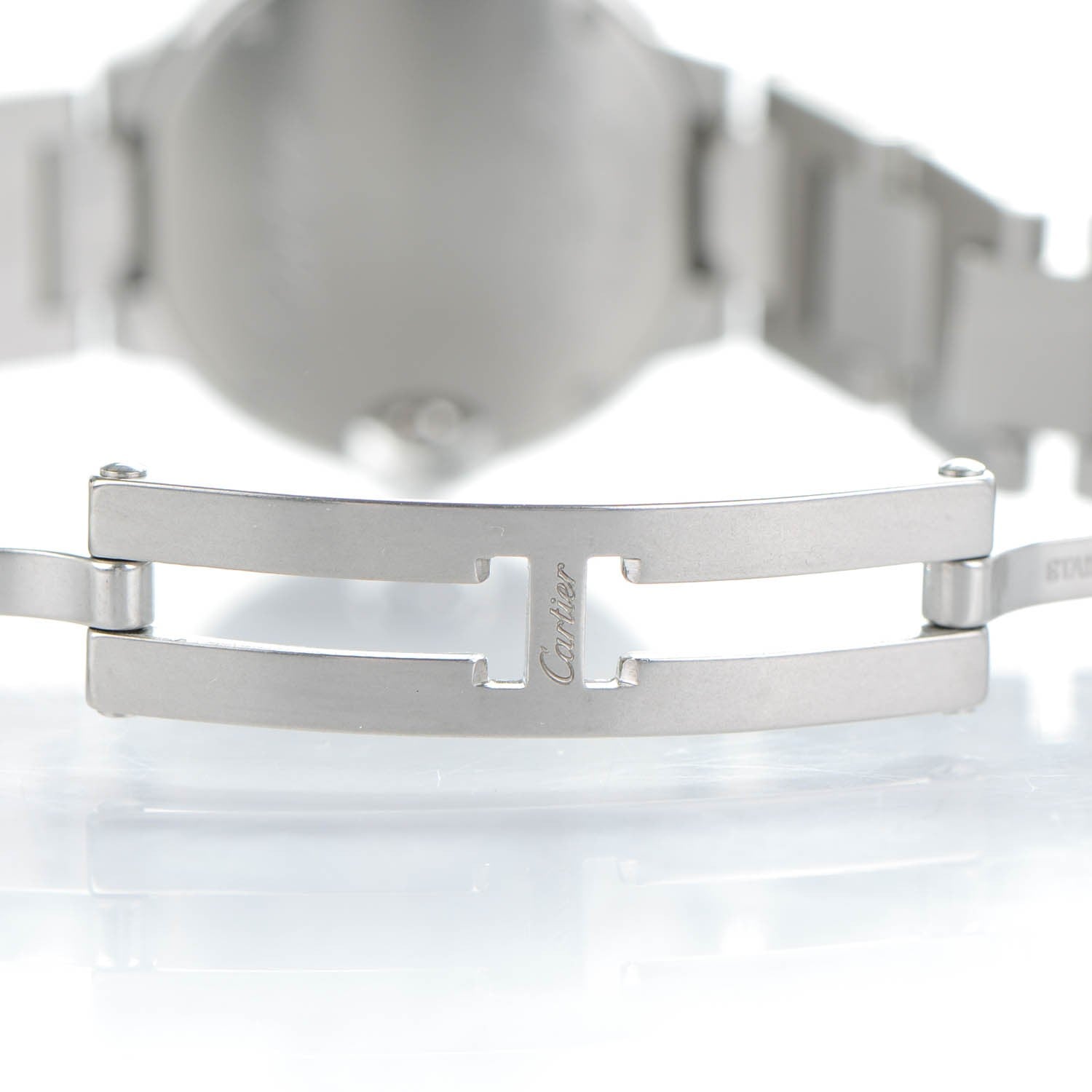 Cartier Stainless Steel 28mm Ballon Bleu De Quartz Watch 9 of 10