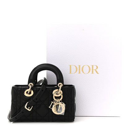 Christian Dior Lambskin Cannage Micro Lady D-Joy Black 11 of 11