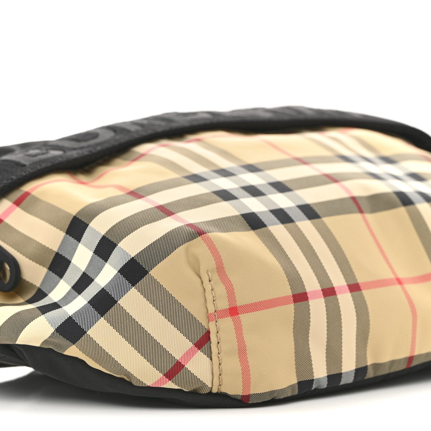 Burberry Nylon Vintage Check Sonny Bum Bag Archive Beige Black 8 of 9