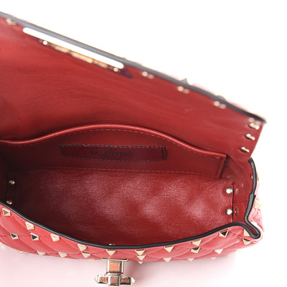 Valentino Garavani Nappa Rockstud Spike Belt Bag Rouge Pur 4 of 8