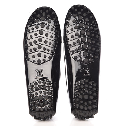 Louis Vuitton Patent Calfskin Farewell Flat Loafer 40 Black 5 of 8