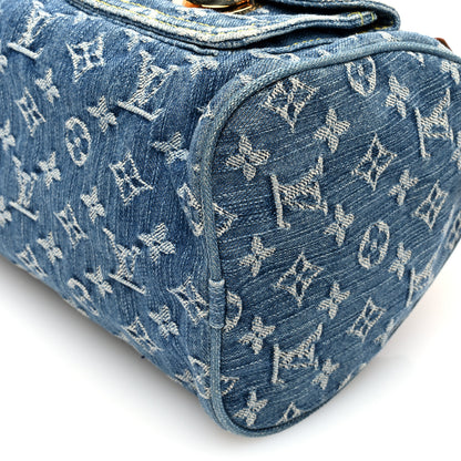 Louis Vuitton Monogram Denim Neo Speedy Blue 9 of 9