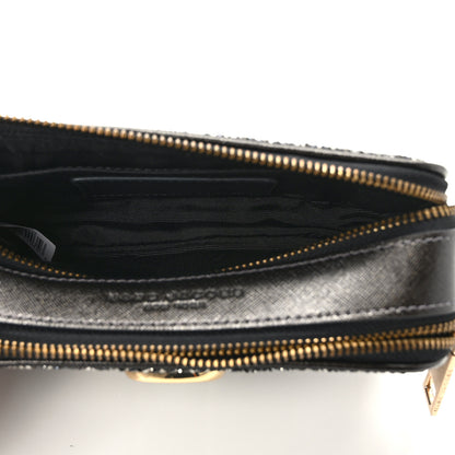Marc Jacobs Crystal Calfskin Snapshot Camera Bag Grey 5 of 15