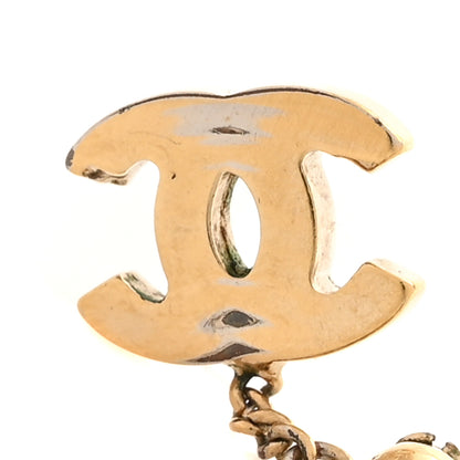 Chanel N°5 Perfume Bottle CC Drop Earrings Gold 5 of 6