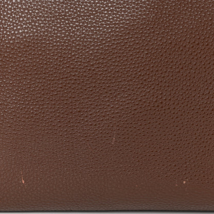 Prada Vitello Daino Double Pocket Shoulder Bag Bruciato 8 of 17