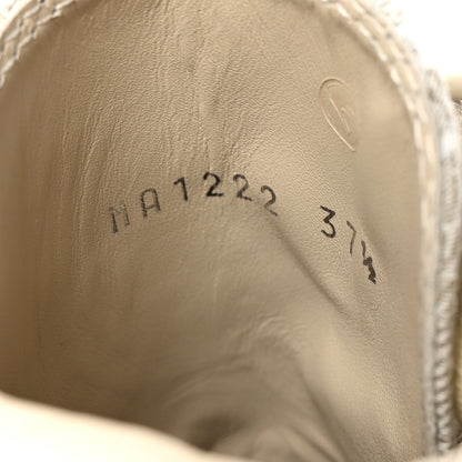 Louis Vuitton Suede Calfskin Laureate Platform Desert Boots 37.5 Taupe 9 of 10