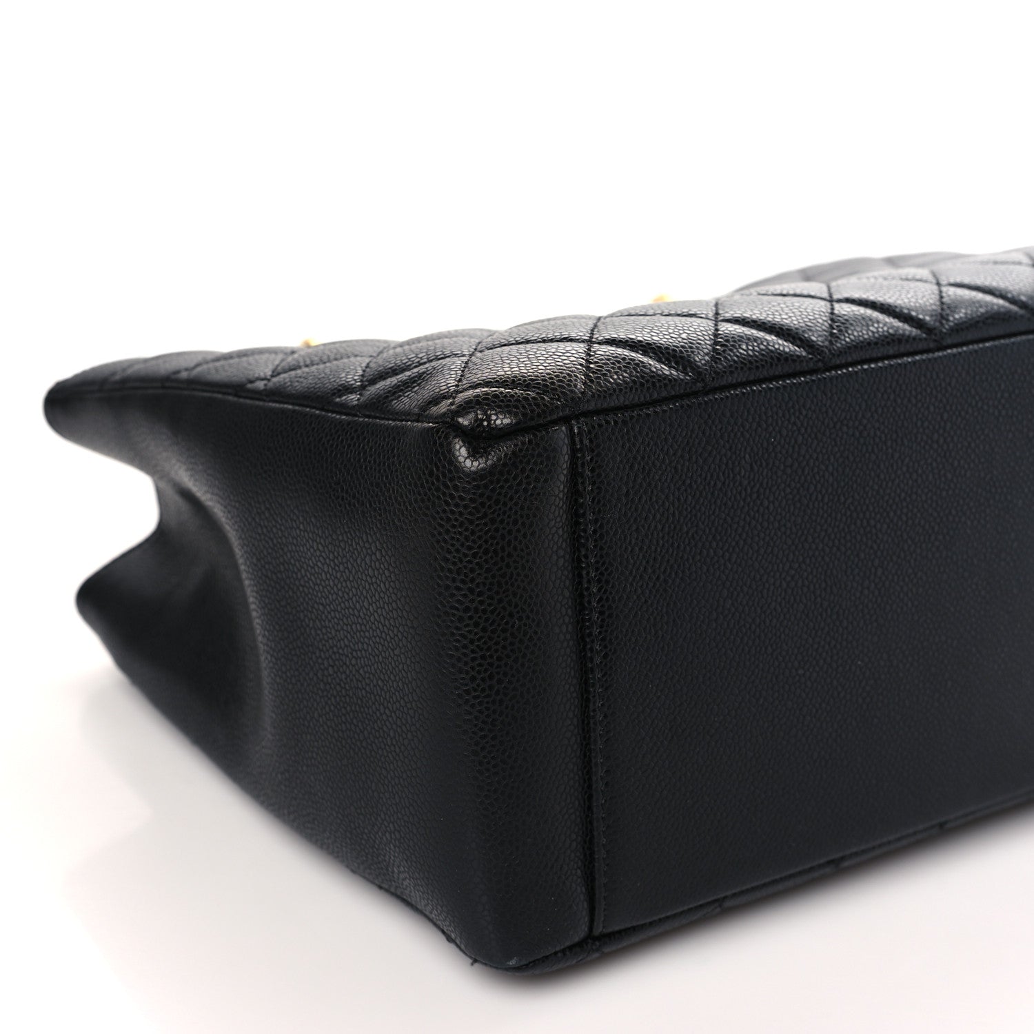 Chanel Caviar Quilted Grand Shopping Tote GST Black 8 of 9