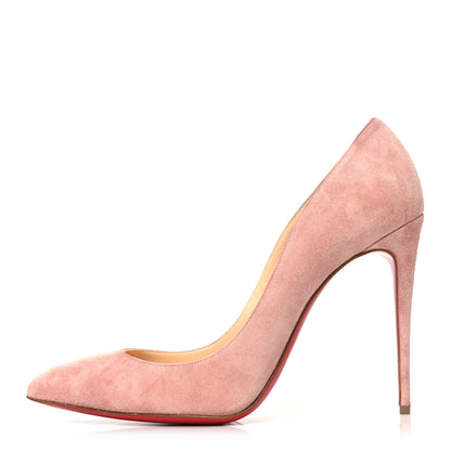 Christian Louboutin Veau Velours Pigalle Follies 100 Pumps 41.5 Ronsard 1 of 9