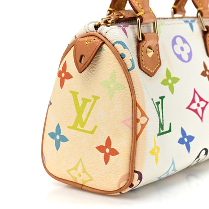 Louis Vuitton Monogram Multicolor Mini Sac HL Speedy White 11 of 11