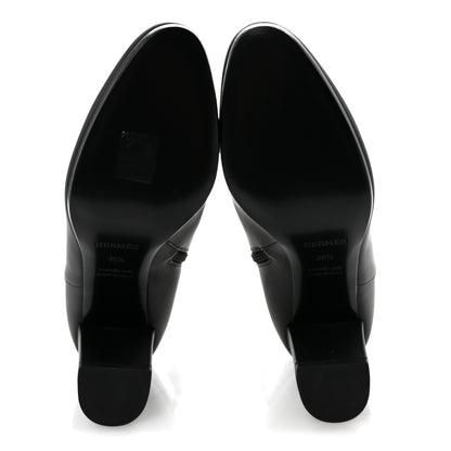 Hermes Calfskin Saint Germain Ankle Boots 36.5 Black 6 of 10