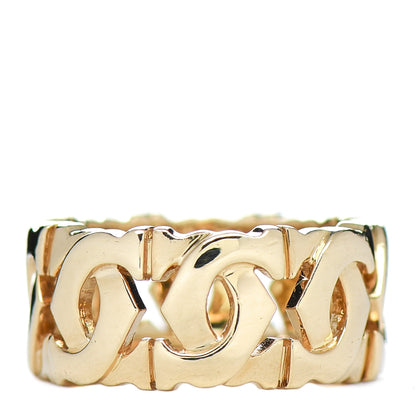 Cartier 18K Yellow Gold C De Cartier Ring 47 4 3 of 4