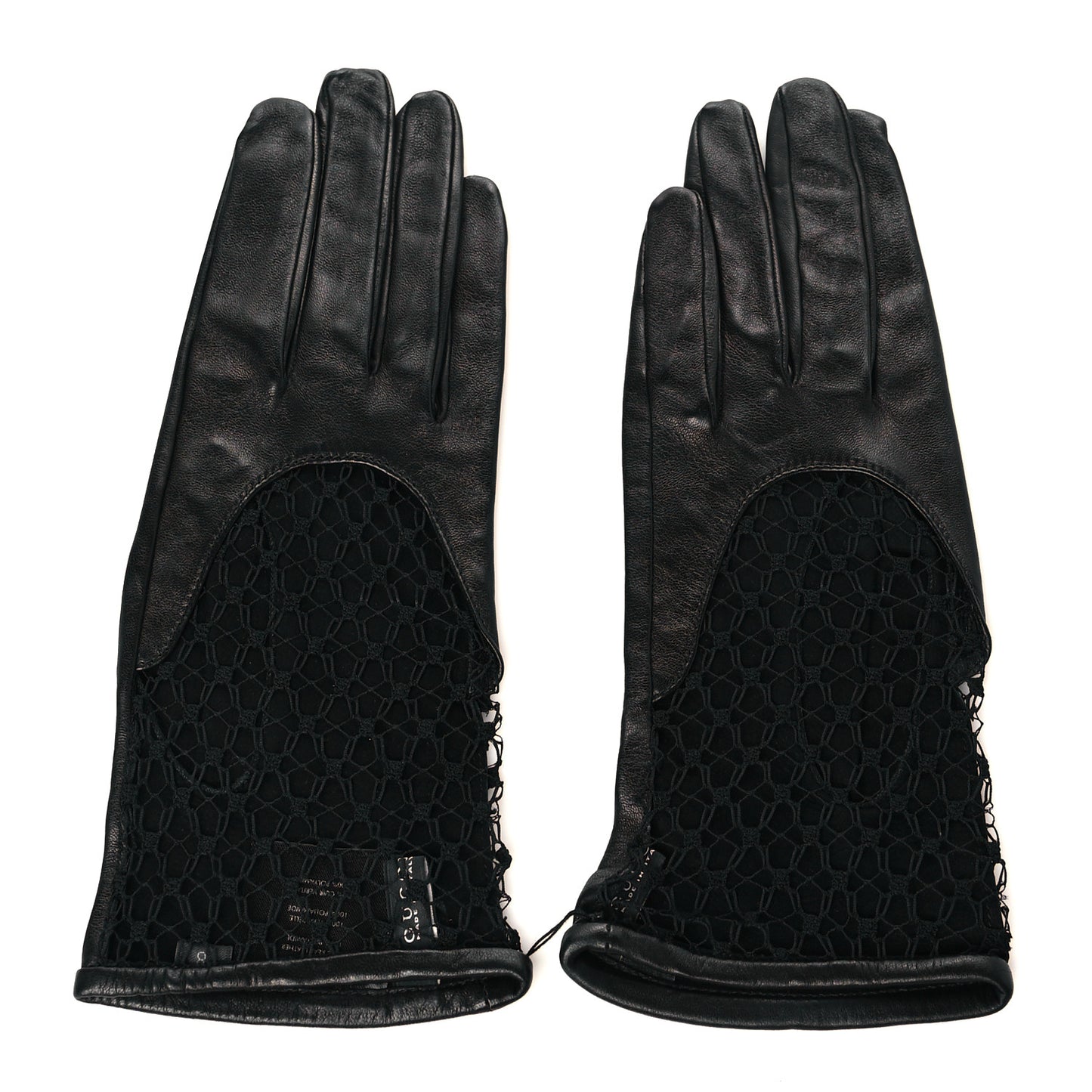 Nappa Mesh Gloves 8 Black
