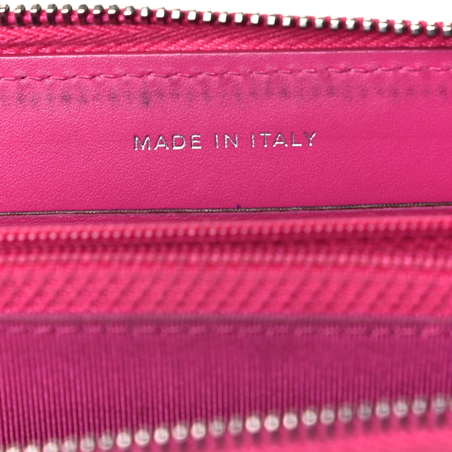 Chanel Caviar Quilted Small Zip Around Wallet Pink 8 of 9