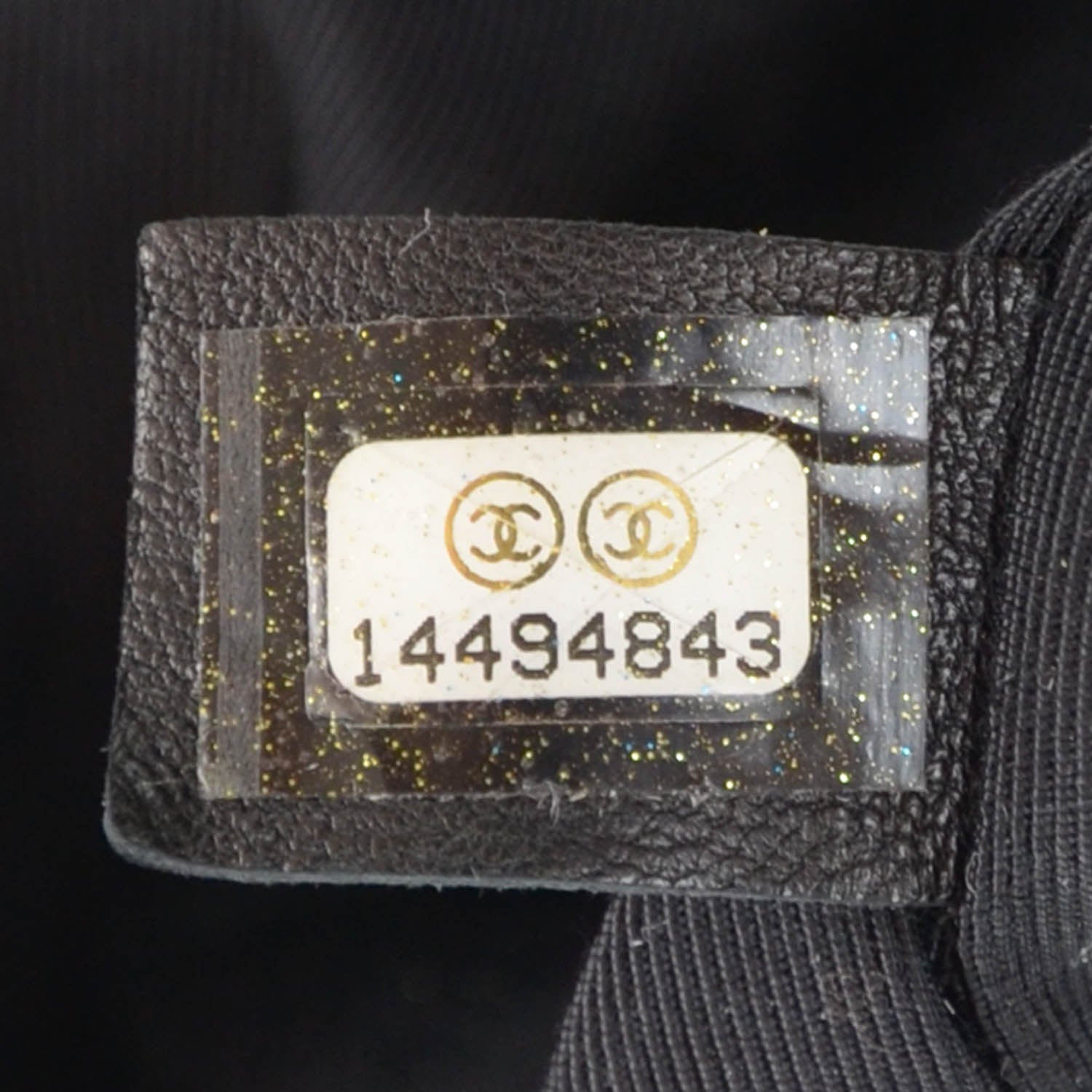 Chanel Lambskin Chic Knot Clutch Bag Black 9 of 10