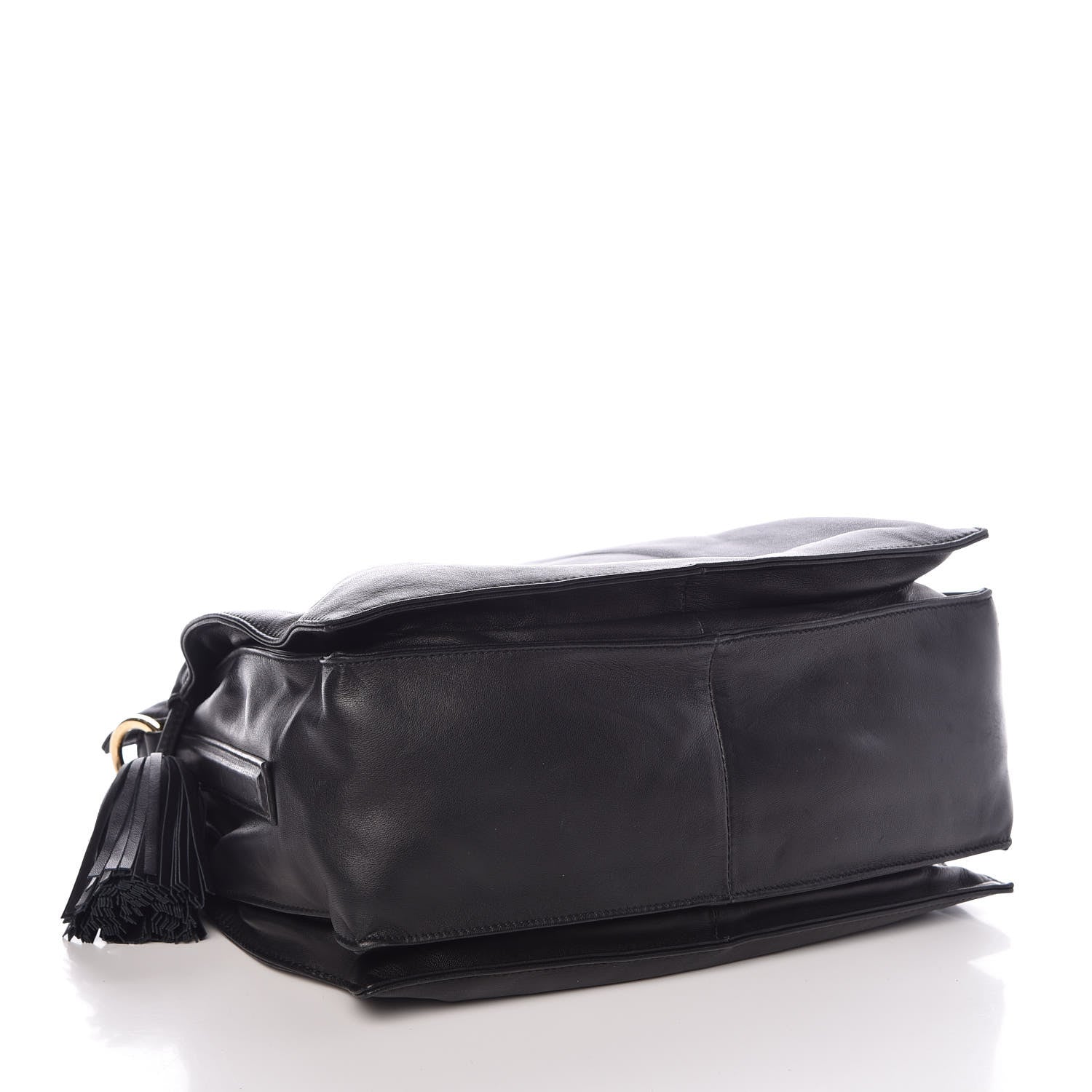 Loewe Calfskin Flamenco Shoulder Bag Black 4 of 10