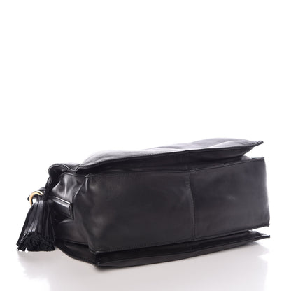 Loewe Calfskin Flamenco Shoulder Bag Black 4 of 10