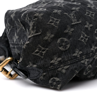 Louis Vuitton Denim Neo Cabby MM Black 10 of 14