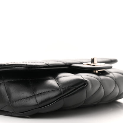 Chanel Calfskin Quilted CC Uniform Flap Belt Bag Black 9 of 10
