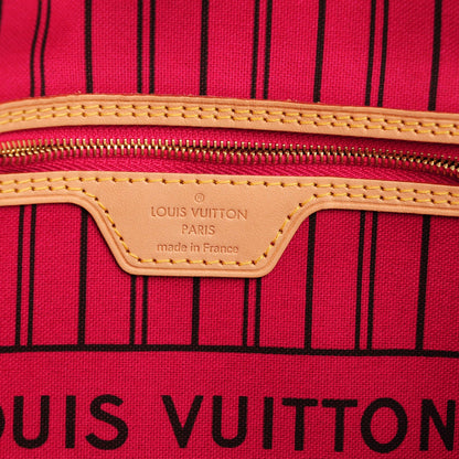Louis Vuitton Monogram Saint Tropez V Neverfull MM Rose Indien 7 of 9