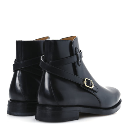 Gucci Cordovan Lux Men Ankle Boots 10 Black 5 of 12