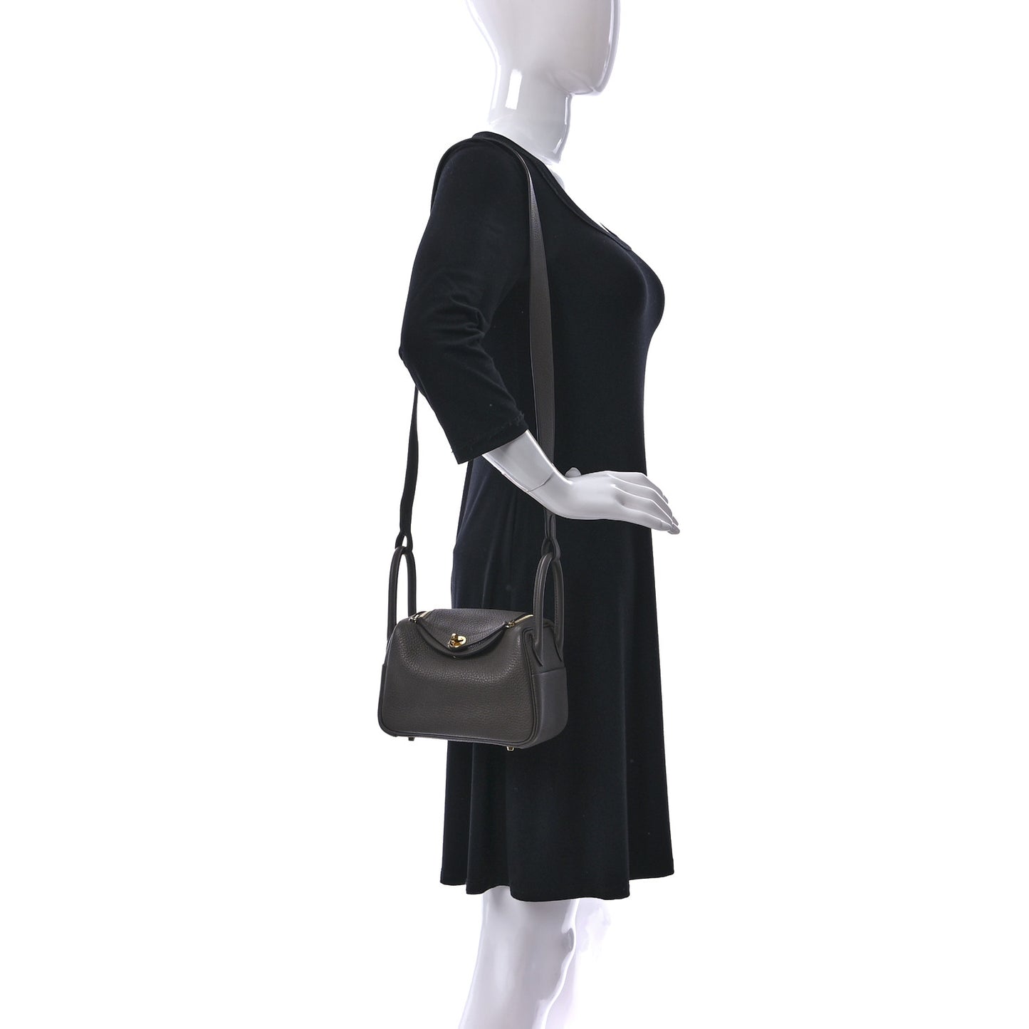 Taurillon Clemence Mini Lindy 20 Etain