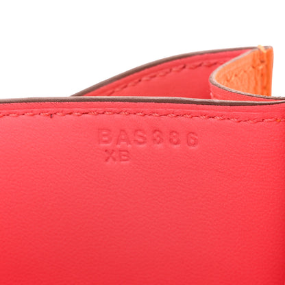 Hermes Chevre Mysore Verso Constance 18 Orange Rose Lipstick 7 of 12