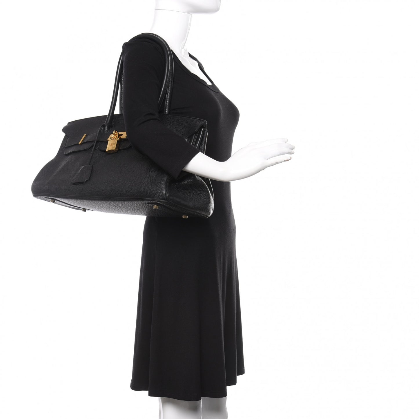 Togo JPG Shoulder Birkin II 42 Black