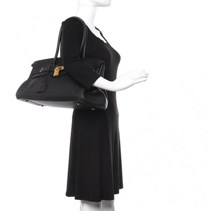 Hermes Togo JPG Shoulder Birkin II 42 Black 2 of 9
