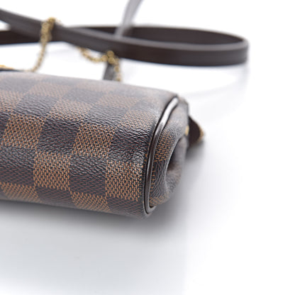 Louis Vuitton Damier Ebene Eva Clutch 12 of 13