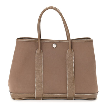 Hermes Toile Negonda Garden Party 30 TPM Etoupe 1 of 11