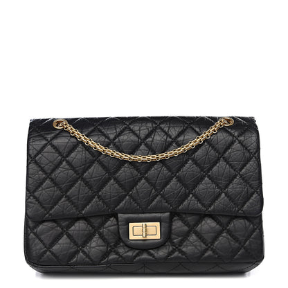 Chanel Aged Calfskin Quilted 2.55 Reissue 227 Flap Black 1 of 11