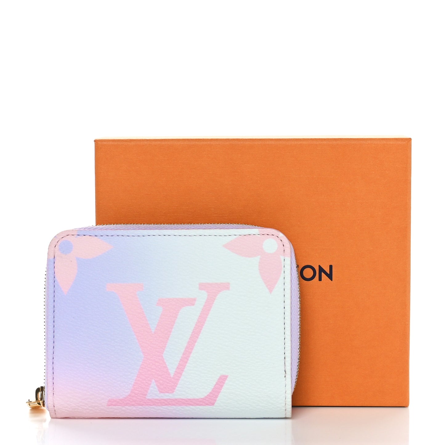 Monogram Giant Spring In The City Zippy Coin Purse Sunrise Pastel