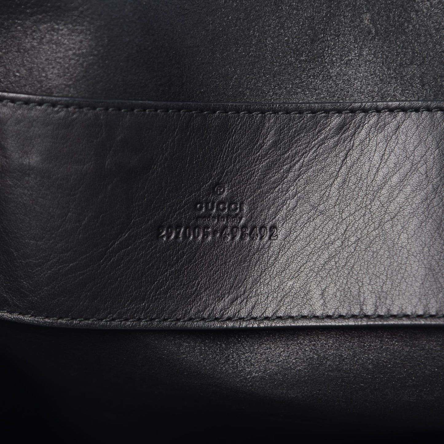 Calfskin Large Horsebit Tote Black