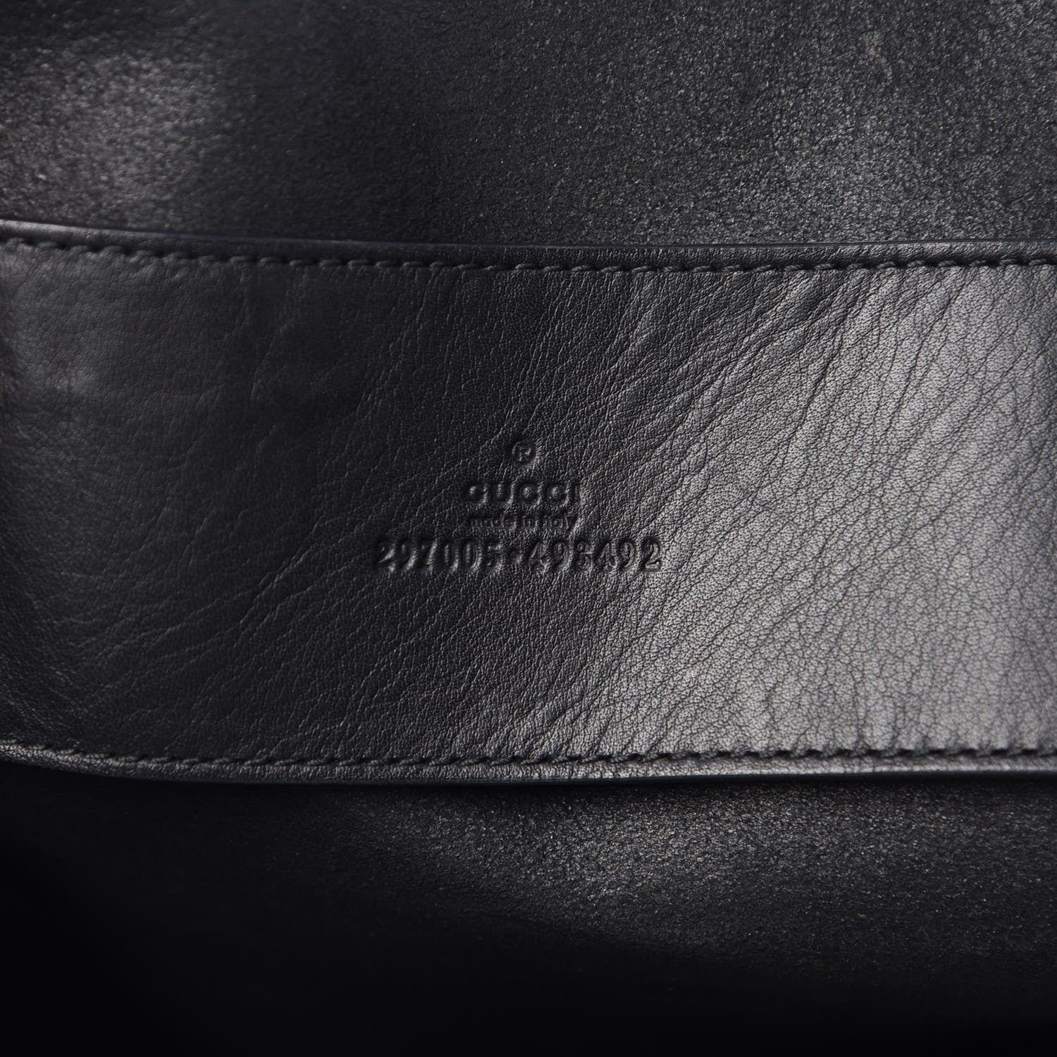 Gucci Calfskin Large Horsebit Tote Black 8 of 34
