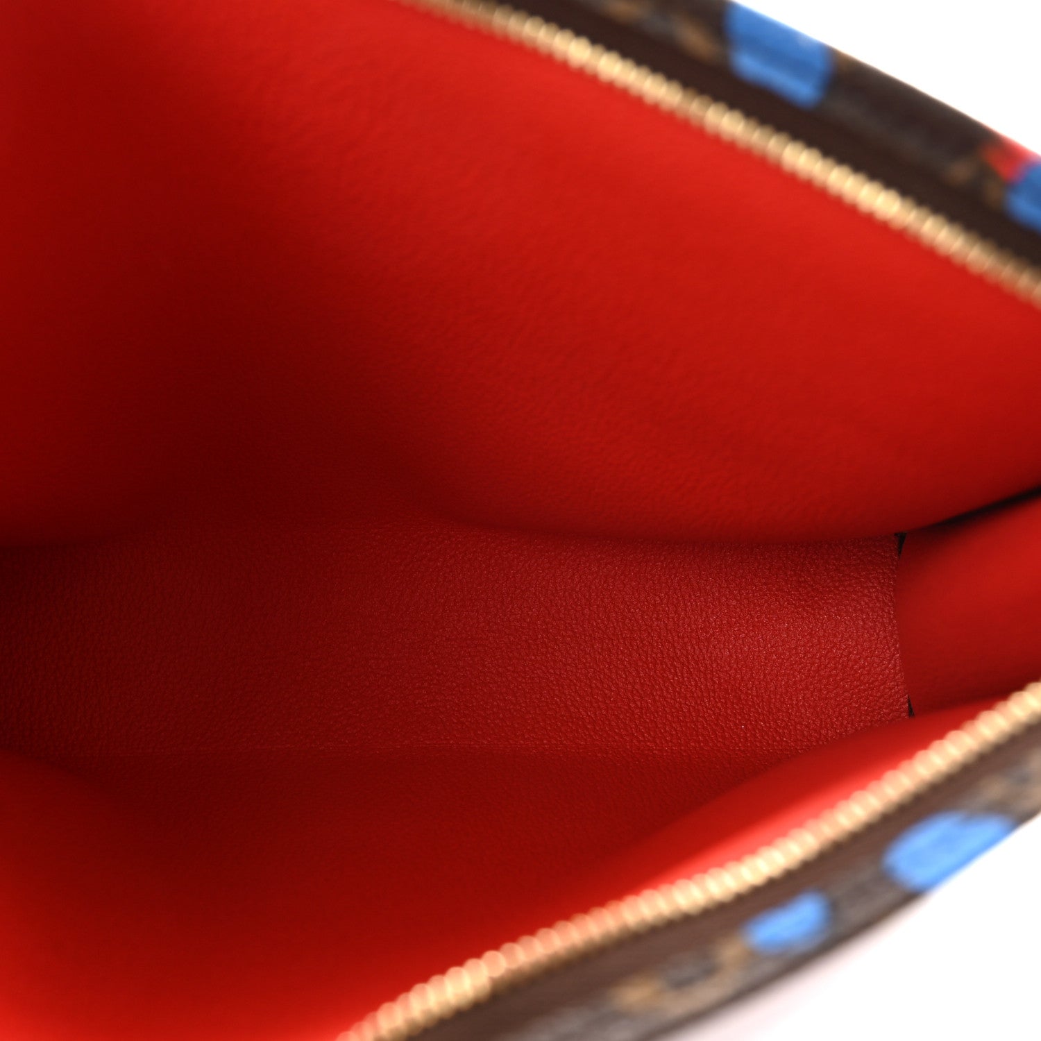Louis Vuitton Monogram Jungle Dots Toiletry Pouch 26 Coquelicot Denim 5 of 6
