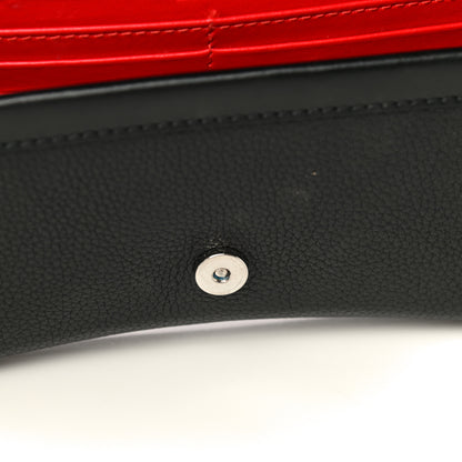 Christian Louboutin Calfskin Love RubyLou Clutch Black 11 of 14