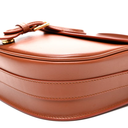 Christian Dior Box Calfskin Medium Bobby Flap Dark Tan 9 of 10