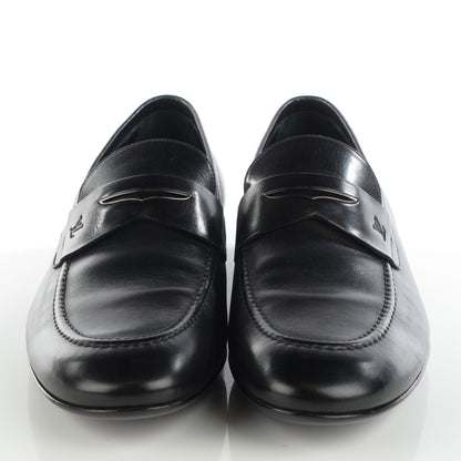 Louis Vuitton Mens Calfskin Earl Loafer Black 9.5 2 of 8