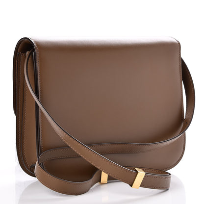 Celine Box Calfskin Medium Classic Box Flap Bag Camel 3 of 9