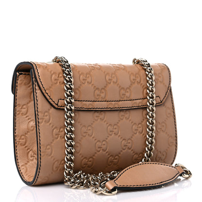 Gucci Guccissima Mini Emily Chain Shoulder Bag Camelia 2 of 10