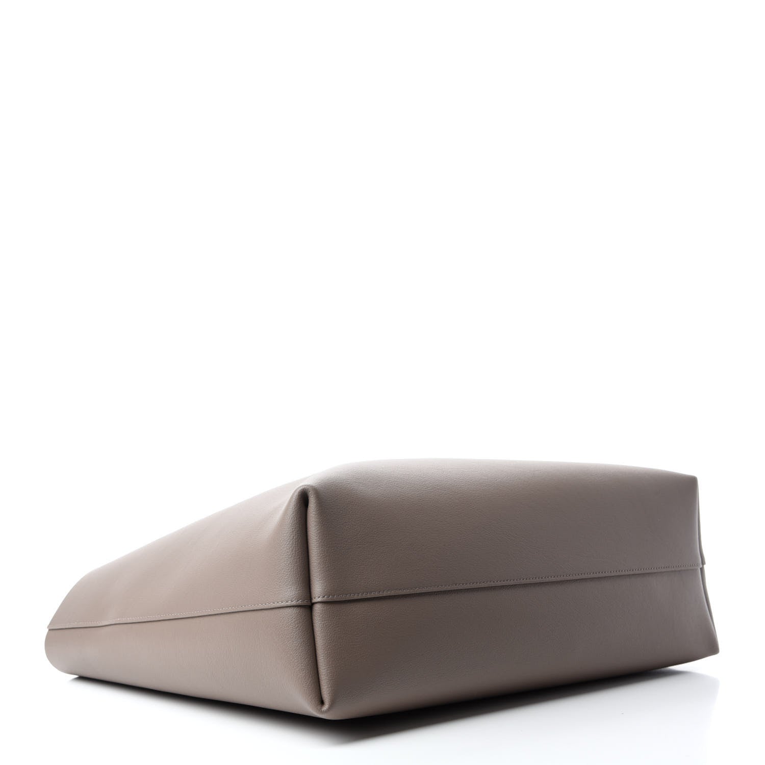 Saint Laurent Calfskin Large Shopping Tote Light Taupe 4 of 13