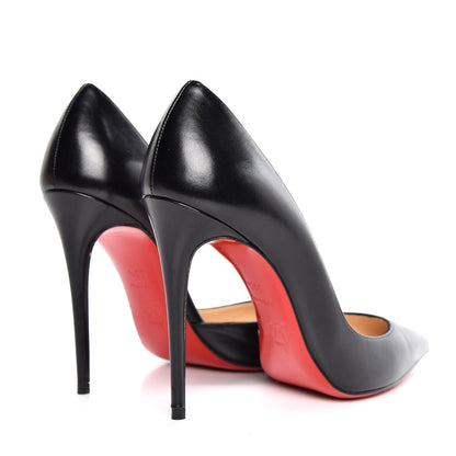 Christian Louboutin Shiny Nappa Iriza 100 Pumps 38.5 Black 4 of 8