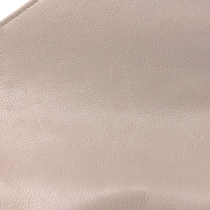 Saint Laurent Sheepskin Matelasse Chevron Monogram Medium College Bag Rose Antic 12 of 17