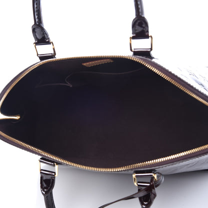 Louis Vuitton Vernis Alma GM Amarante 5 of 8