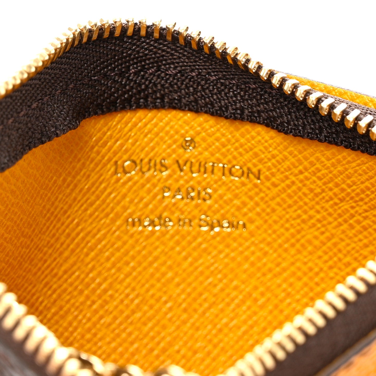 Monogram Groom Key Pouch