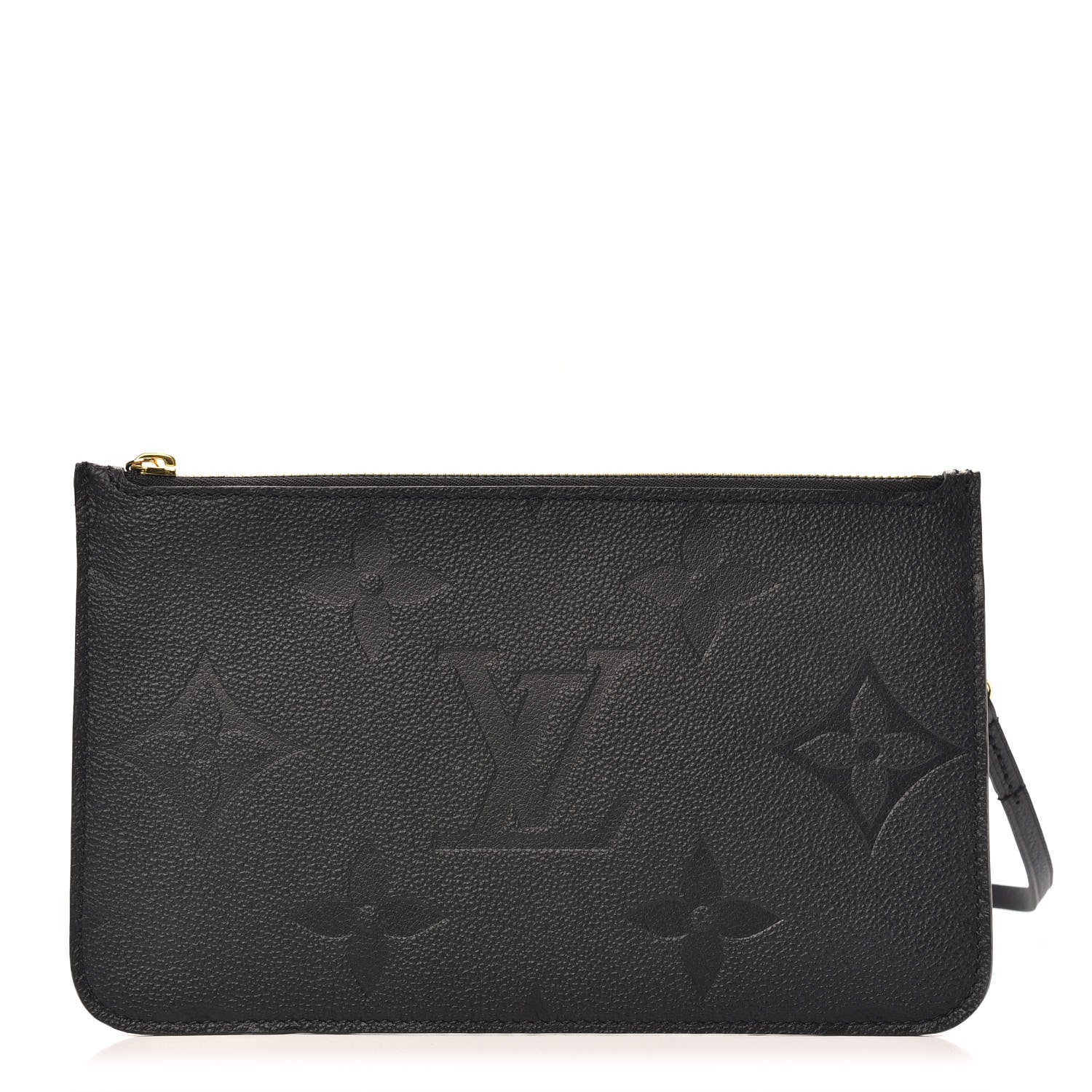 Louis Vuitton Empreinte Monogram Giant Neverfull MM Pochette Black 1 of 6