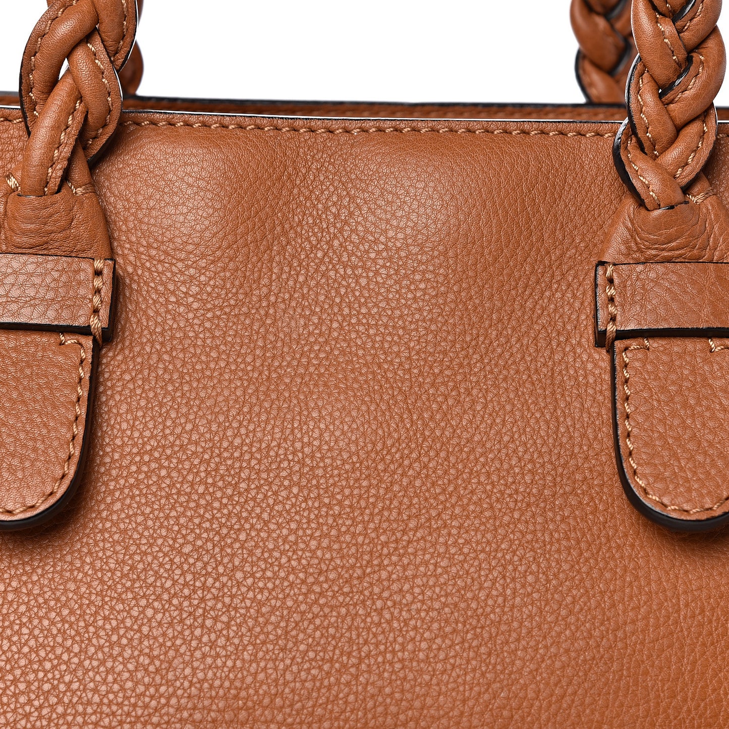 Grained Calfskin To Be Cool Tote Tan