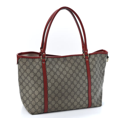Gucci GG Plus Monogram Medium Joy Tote Red 2 of 10